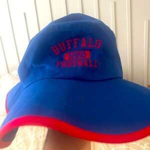 Buffalo David Bitton Blue and Red Football Cap